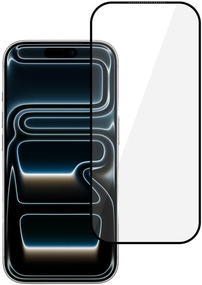 Tel Protect 10X HD DLC Diamond Coating kijelzővédő fólia Apple iPhone 18 Pro Max / 17 Pro Max készülékhez, edzett üveg, teljes felületén ragasztós, fekete