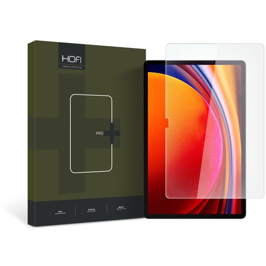 HOFI Glass PRO+ képernyővédő fólia Samsung Galaxy Tab S10+ / Tab S9+ / Tab S8+ / Tab S7 FE / Tab S7+ készülékekhez, edzett üveg, teljes ragasztóval