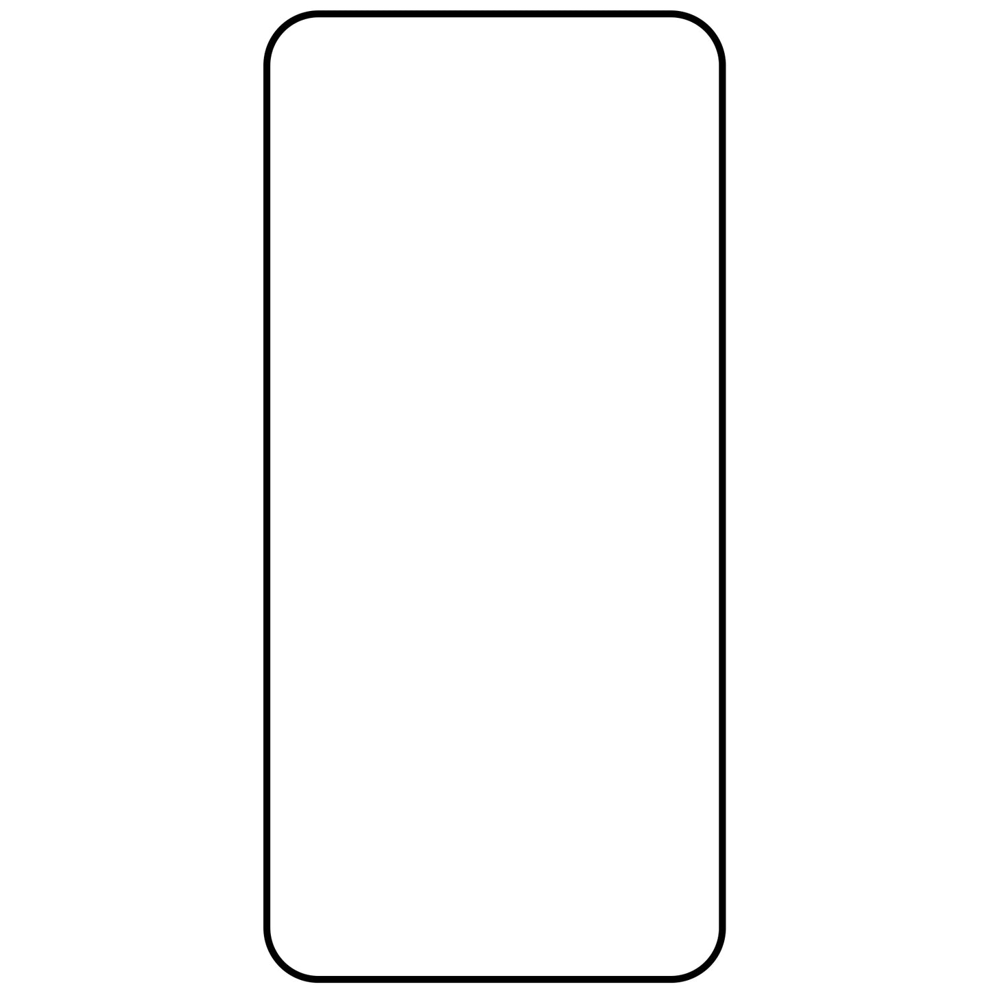 OEM Screen Protector Film for Samsung Galaxy A36 A366, Tempered Glass, Full Glue, 5D, Black