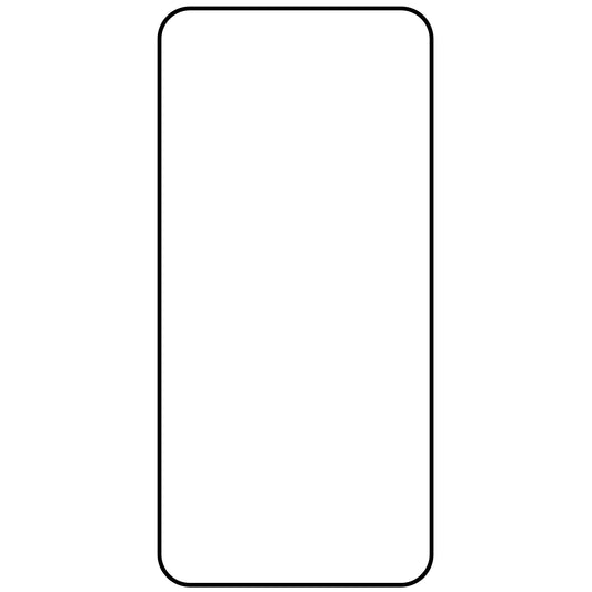 OEM képernyővédő fólia Samsung Galaxy A36 A366-hez, edzett üveg, teljes ragasztó, 5D, fekete