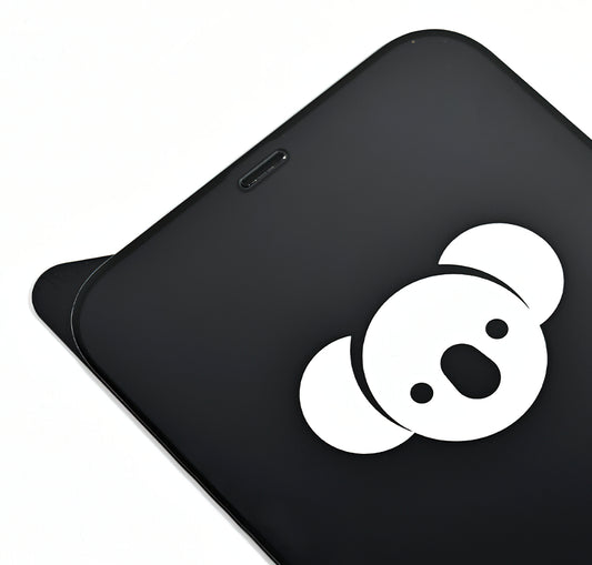 Bear HD képernyővédő fólia Samsung Galaxy A17 4G / A17 5G / A16 5G A166 / A16 4G A165 készülékekhez, edzett üveg, teljes ragasztó, fekete