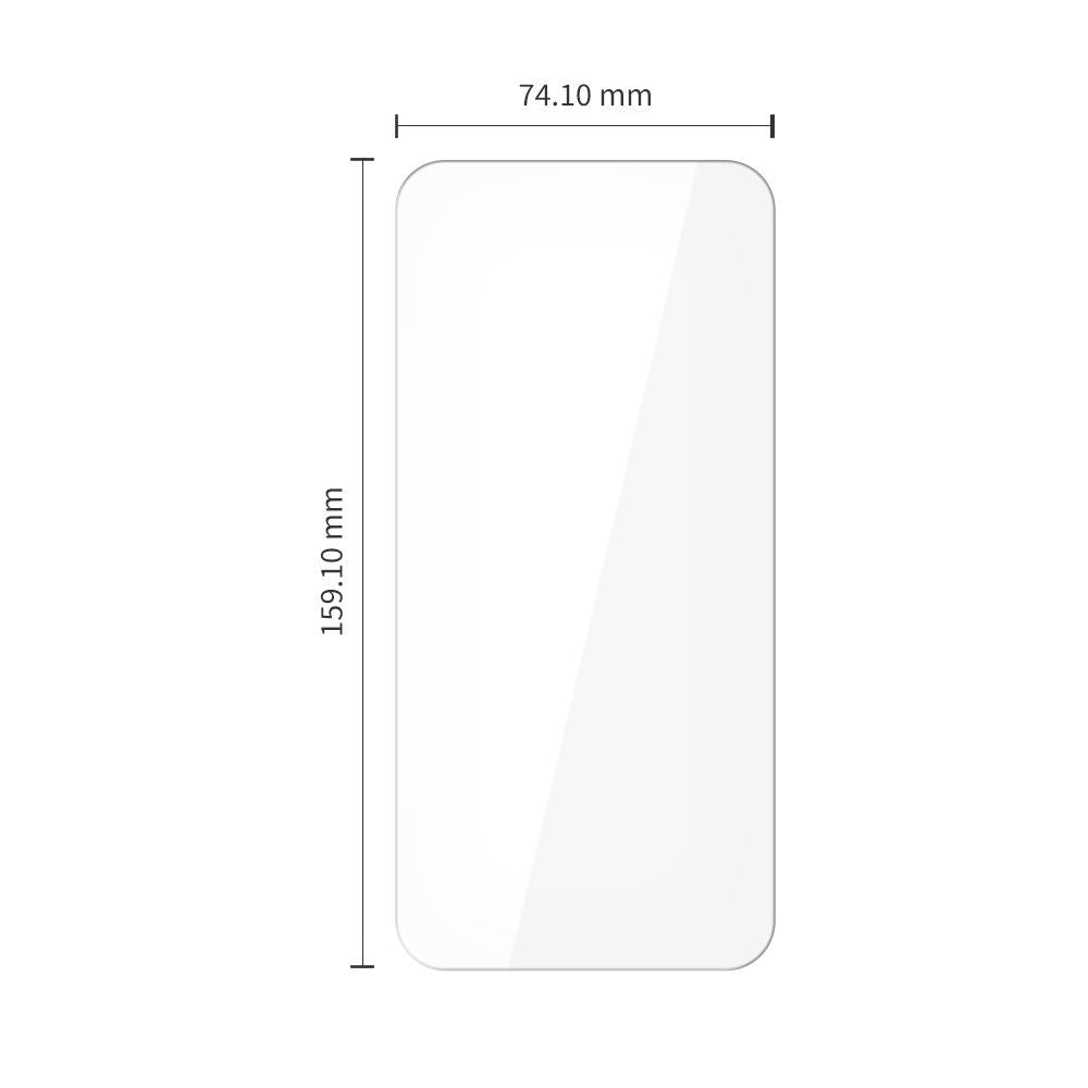 Tech-Protect Hydro Flex+ képernyővédő fólia Xiaomi Poco M8 Pro / Redmi Note 15 Pro+ 5G készülékhez, Műanyag, 2 darabos készlet