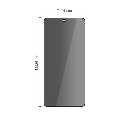 Privacy Tech-Protect Spy+ képernyővédő fólia Samsung Galaxy S26 Ultra S948-hez, Edzett üveg, Teljes ragasztás, 2 darabos készlet