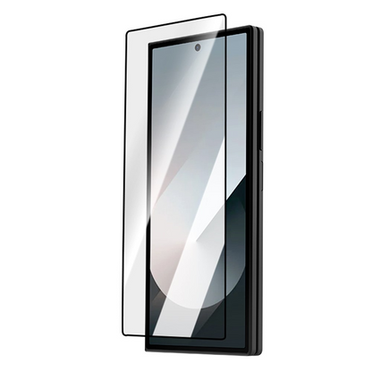Lereach Külső Képernyővédő fólia Samsung Galaxy Z Fold8 Ultra F976 / Z Fold7 F966 készülékhez, Edzett Üveg, Teljes Ragasztó, Fekete