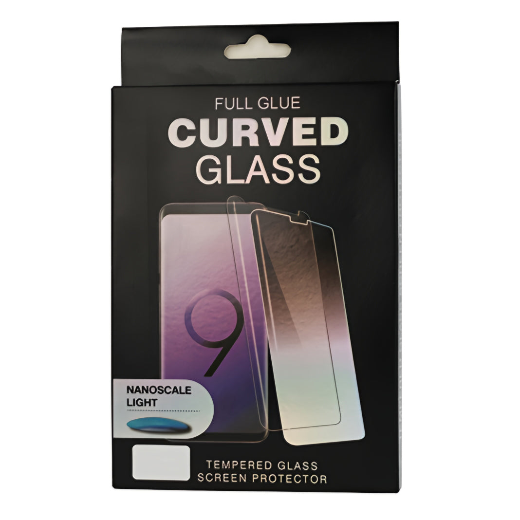 OEM Liquid Glass képernyővédő fólia Samsung Galaxy S23 Ultra S918-hoz, Edzett üveg, UV ragasztó