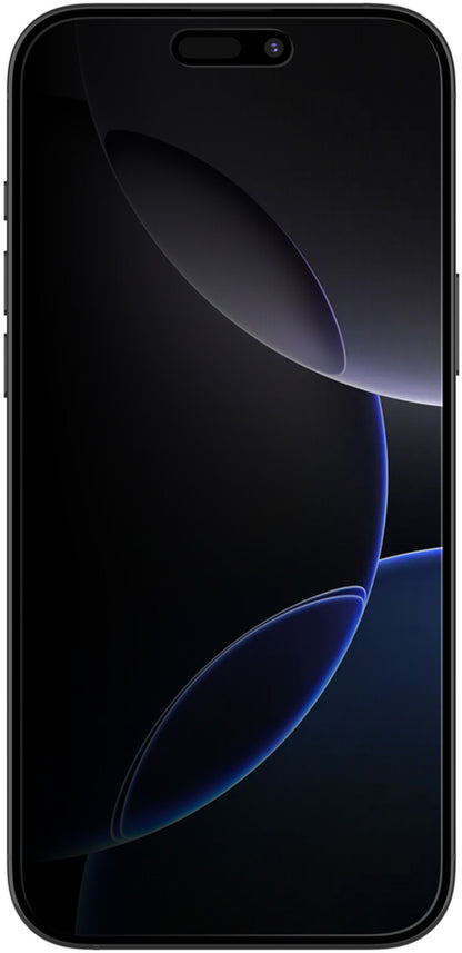 Belkin ScreenForce InvisiGlass Privacy Screen Protector for Apple iPhone 16 Pro Max, Tempered Glass, Full Glue OVA170hq