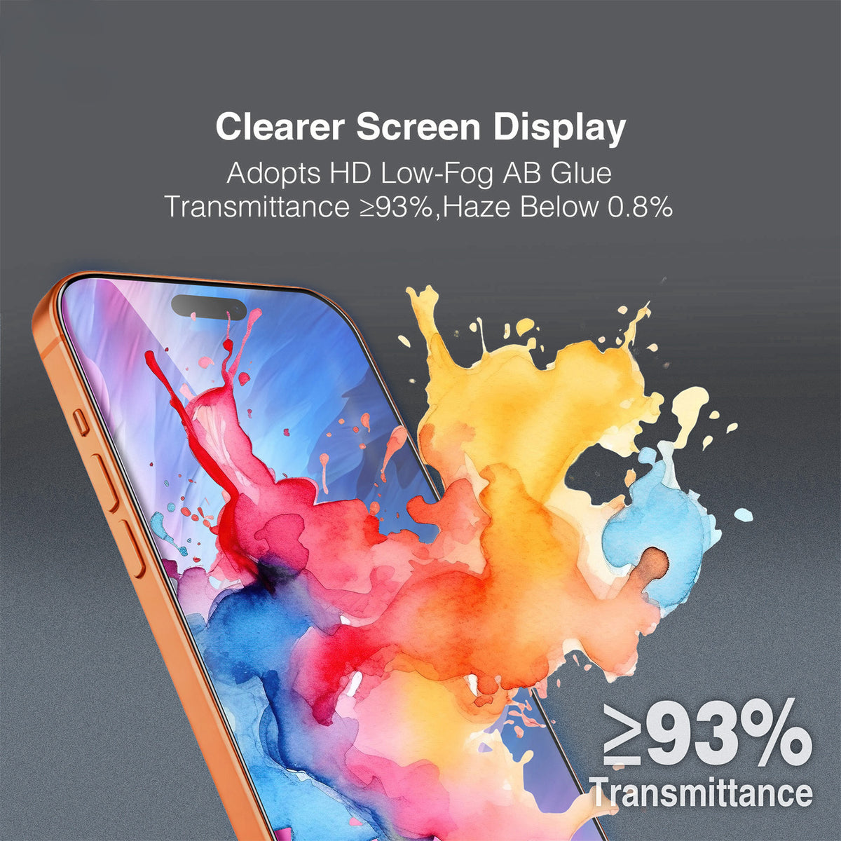Tel Protect 10X HD DLC Diamond Coating kijelzővédő fólia Apple iPhone 18 Pro Max / 17 Pro Max készülékhez, edzett üveg, teljes felületén ragasztós, fekete