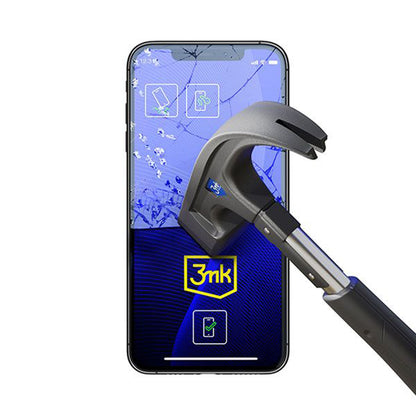 3MK FlexibleGlass képernyővédő fólia Apple iPhone 13-hoz, rugalmas üveg, teljes ragasztóval