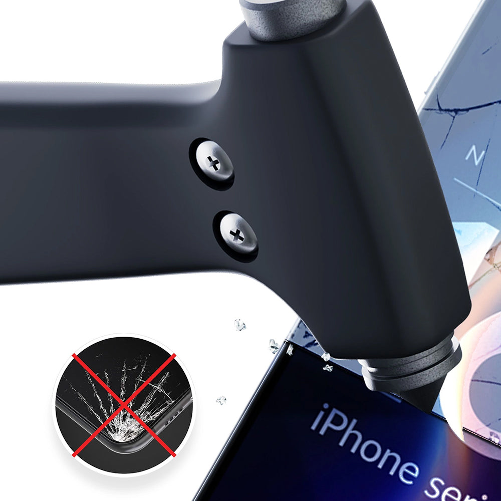 3MK FlexibleGlass képernyővédő fólia Apple iPhone 16 Pro Max készülékhez, rugalmas üveg, teljes ragasztóval