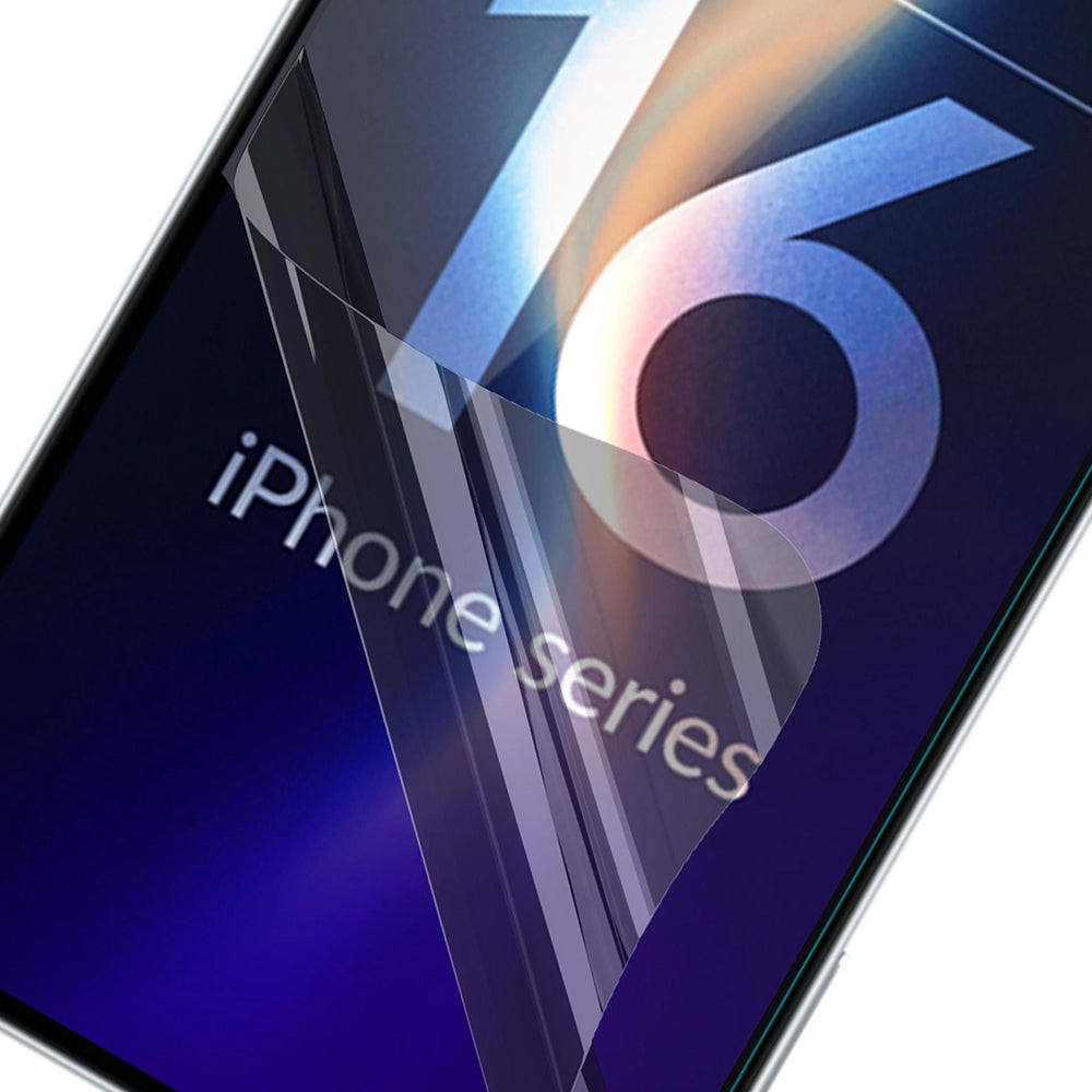 3MK FlexibleGlass képernyővédő fólia Apple iPhone 17e / 16e készülékhez, rugalmas üveg, teljes ragasztóval