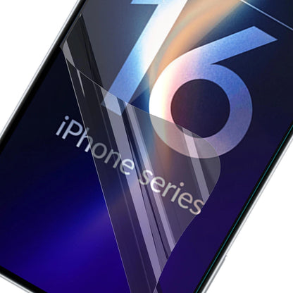 3MK FlexibleGlass képernyővédő fólia Apple iPhone 17e / 16e készülékhez, rugalmas üveg, teljes ragasztóval