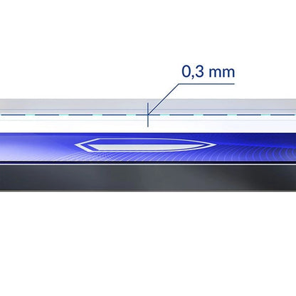 3MK FlexibleGlass képernyővédő fólia Motorola Edge 60 Neo / Edge 50 Neo készülékekhez, rugalmas üveg, teljes ragasztóval