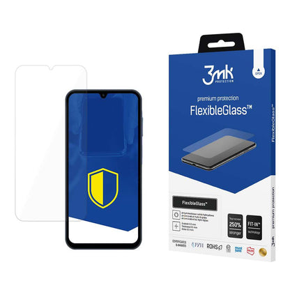 Védőfólia 3MK FlexibleGlass Samsung Galaxy A15 5G A156 / A15 A155 készülékhez, Rugalmas Üveg, Teljes Ragasztás