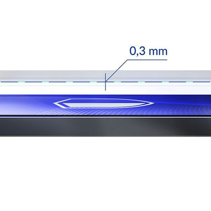 3MK FlexibleGlass képernyővédő fólia Samsung Galaxy A53 5G A536 készülékhez, rugalmas üveg, teljes ragasztóval