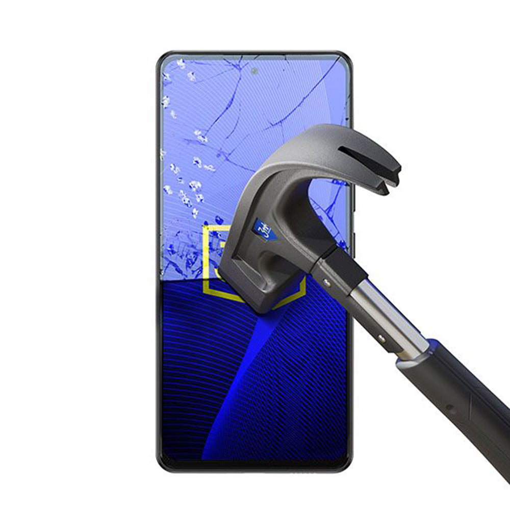 3MK FlexibleGlass képernyővédő fólia Samsung Galaxy A53 5G A536 készülékhez, rugalmas üveg, teljes ragasztóval