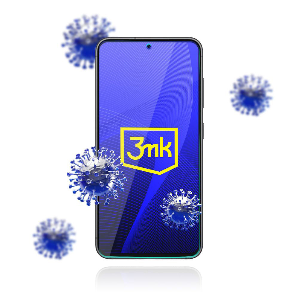 3MK FlexibleGlass képernyővédő fólia Samsung Galaxy S23 S911 készülékhez, rugalmas üveg, teljes ragasztóval