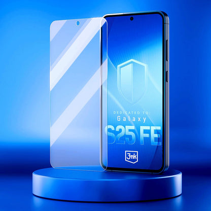Védőfólia 3MK FlexibleGlass Samsung Galaxy S25 FE készülékhez, Rugalmas Üveg, Teljes Ragasztás