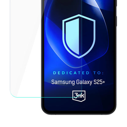 3MK FlexibleGlass képernyővédő fólia Samsung Galaxy S25+ S936 készülékhez, rugalmas üveg, teljes ragasztóval