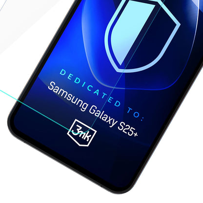 3MK FlexibleGlass képernyővédő fólia Samsung Galaxy S25+ S936 készülékhez, rugalmas üveg, teljes ragasztóval