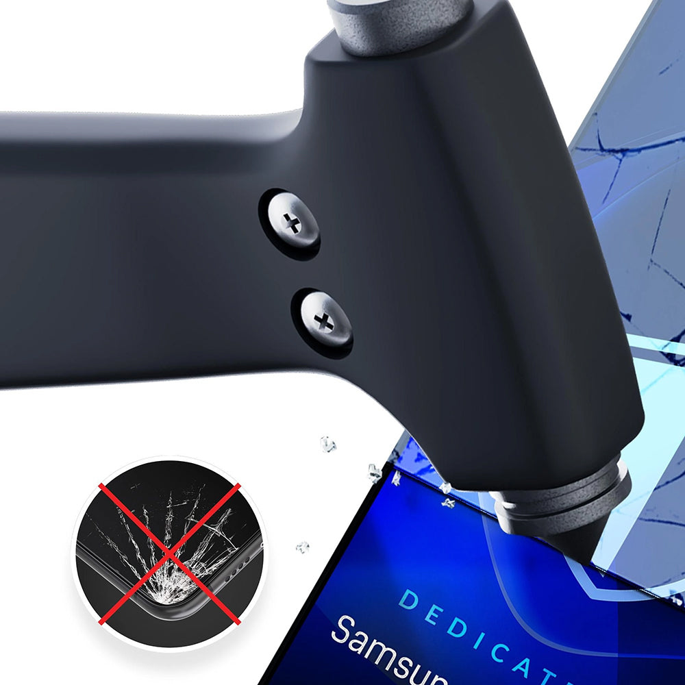 3MK FlexibleGlass képernyővédő fólia Samsung Galaxy S25 Ultra S938 készülékhez, rugalmas üveg, teljes ragasztóval