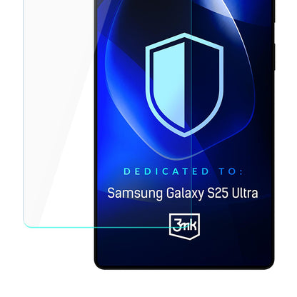 3MK FlexibleGlass képernyővédő fólia Samsung Galaxy S25 Ultra S938 készülékhez, rugalmas üveg, teljes ragasztóval