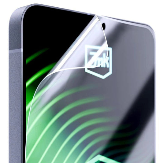 Védőfólia 3MK FlexibleGlass Samsung Galaxy S26 Plus készülékhez, Rugalmas Üveg, Teljes Ragasztás, Átlátszó