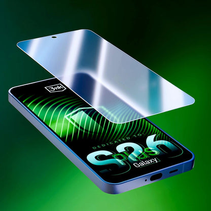 3MK FlexibleGlass védőfólia Samsung Galaxy S26 Ultra S948 készülékhez, Rugalmas Üveg, Teljes Ragasztás