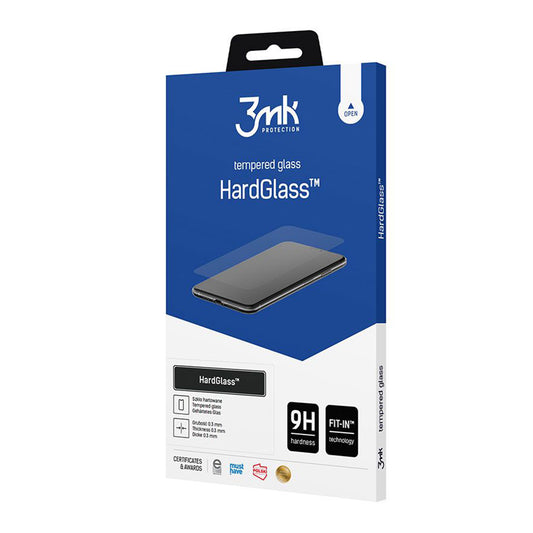 3MK HardGlass képernyővédő fólia Samsung Galaxy S26 Ultra S948-hez, Edzett üveg, Teljes ragasztás