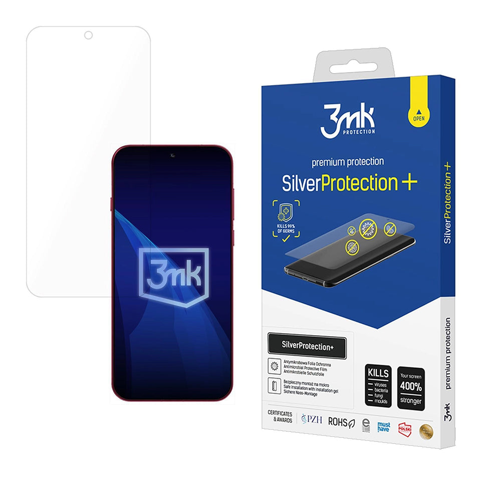 3MK Silver Protect+ képernyővédő fólia Oppo Find X9 Pro készülékhez, Műanyag