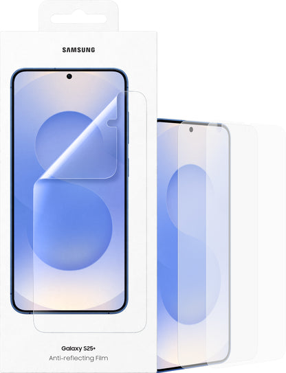 Védőfólia Anti-reflecting képernyővédő Samsung Galaxy S25+ S936-hez, Műanyag, 2 darabos készlet EF-US936CTEGWW