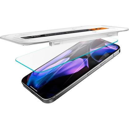 Spigen GlastR EZ FIT védőfólia Google Pixel 9 Pro XL-hez, Edzett üveg, Teljes ragasztás, 2 darabos készlet AGL08445