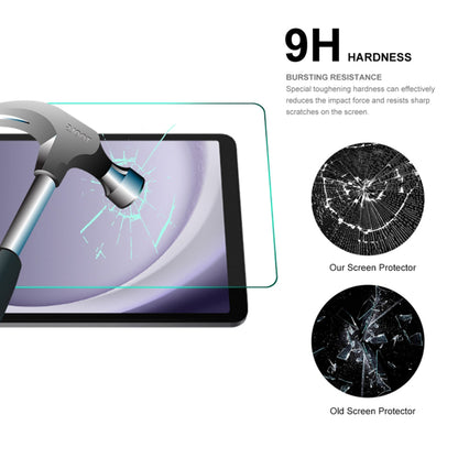 Lito Classic képernyővédő fólia Samsung Galaxy Tab A11 / Tab A9 készülékhez, edzett üveg, teljes ragasztás, 2.5D