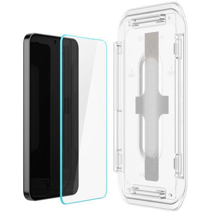 Spigen GlastR EZ FIT képernyővédő fólia Samsung Galaxy S25+ S936 / S24+ S926 készülékekhez, Edzett üveg, Teljes ragasztás, 2 darabos készlet AGL07432