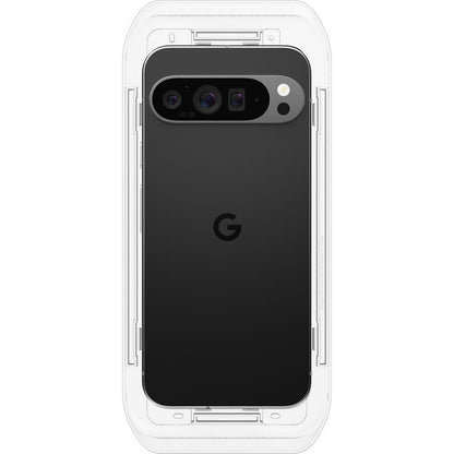 Spigen GlastR EZ FIT védőfólia Google Pixel 9 Pro XL-hez, Edzett üveg, Teljes ragasztás, 2 darabos készlet AGL08445