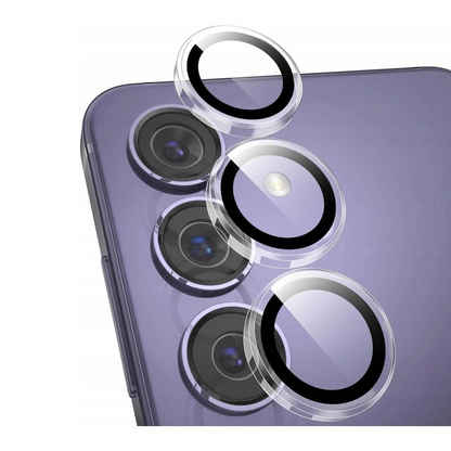 Tech-Protect Quick Set+ védőfólia a Samsung Galaxy A57 5G kijelzőjére és hátsó kamerájára, Edzett üveg, Teljes ragasztás, 3 darabos készlet