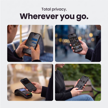 Privacy Tech-Protect OneTouch képernyővédő fólia Apple iPhone 18 Pro Max készülékhez, edzett üveg, teljes ragasztó, 2 darabos készlet