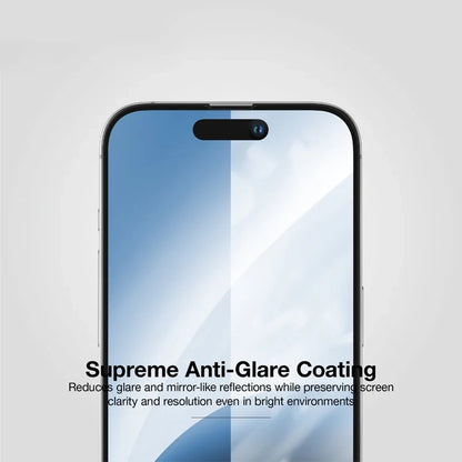 Anank 10X Reinforced CG védőfólia Apple iPhone 17 Pro Max készülékhez, Edzett üveg, Teljes ragasztás, 2.5D, Fekete
