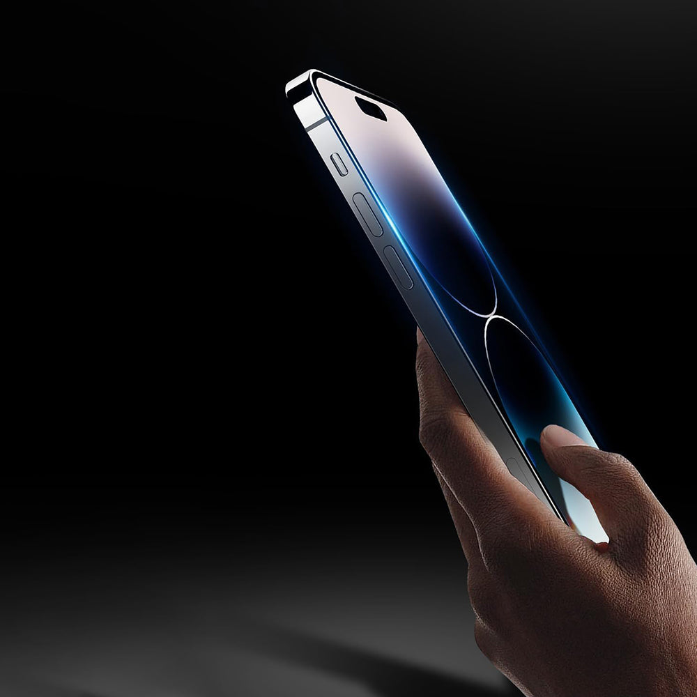 Anank 5X megerősített repedésálló védőfólia Apple iPhone 17 Pro Max készülékhez, edzett üveg, teljes ragasztás, 3D, fekete