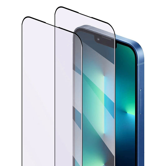 Védőfólia Anti Blue Light Anank 5X Reinforced az Apple iPhone 17 Air készülékhez, Edzett üveg, Teljes ragasztás, 2.5D, Fekete