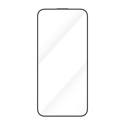 Blueo Anti-Dust HD Applicator Pro képernyővédő fólia Apple iPhone 17e / 16e / 14 / 13 Pro készülékekhez, edzett üveg, teljes ragasztó, fekete