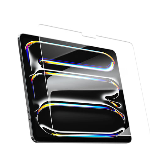 Blueo Anti-Reflective HD Applicator Pro képernyővédő fólia Apple iPad Pro 12.9 (2022) készülékhez, edzett üveg, teljes ragasztóval