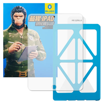 Blueo HD Applicator Pro képernyővédő fólia Apple iPad 10.2 (2021) / 10.2 (2020) / 10.2 (2019) készülékekhez, edzett üveg, teljes ragasztóval