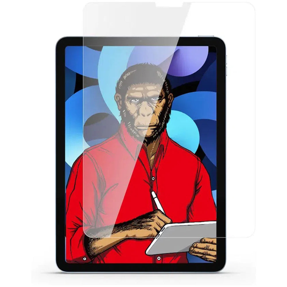 Blueo HD képernyővédő fólia Apple iPad 9.7 (2017) készülékhez, edzett üveg, teljes ragasztóval