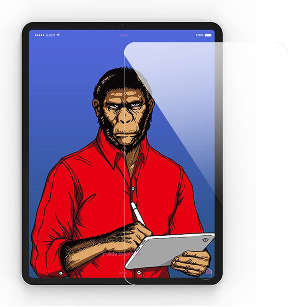 Blueo HD képernyővédő fólia Apple iPad Air (2022) / Pro 11 (2021) / Air (2020) / Pro 11 (2020) készülékekhez, edzett üveg, teljes ragasztóval