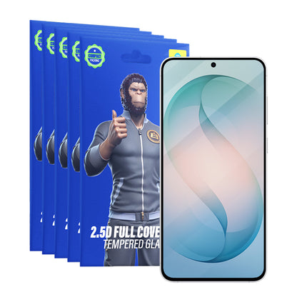 Blueo HD védőfólia Samsung Galaxy S26 Plus S947-hez, Edzett üveg, Teljes ragasztás, 2.5D, 5 darabos készlet, Fekete