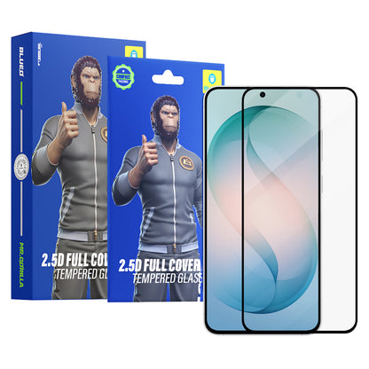Blueo HD védőfólia Samsung Galaxy S26 Plus S947-hez, Edzett üveg, Teljes ragasztás, 2.5D, 5 darabos készlet, Fekete