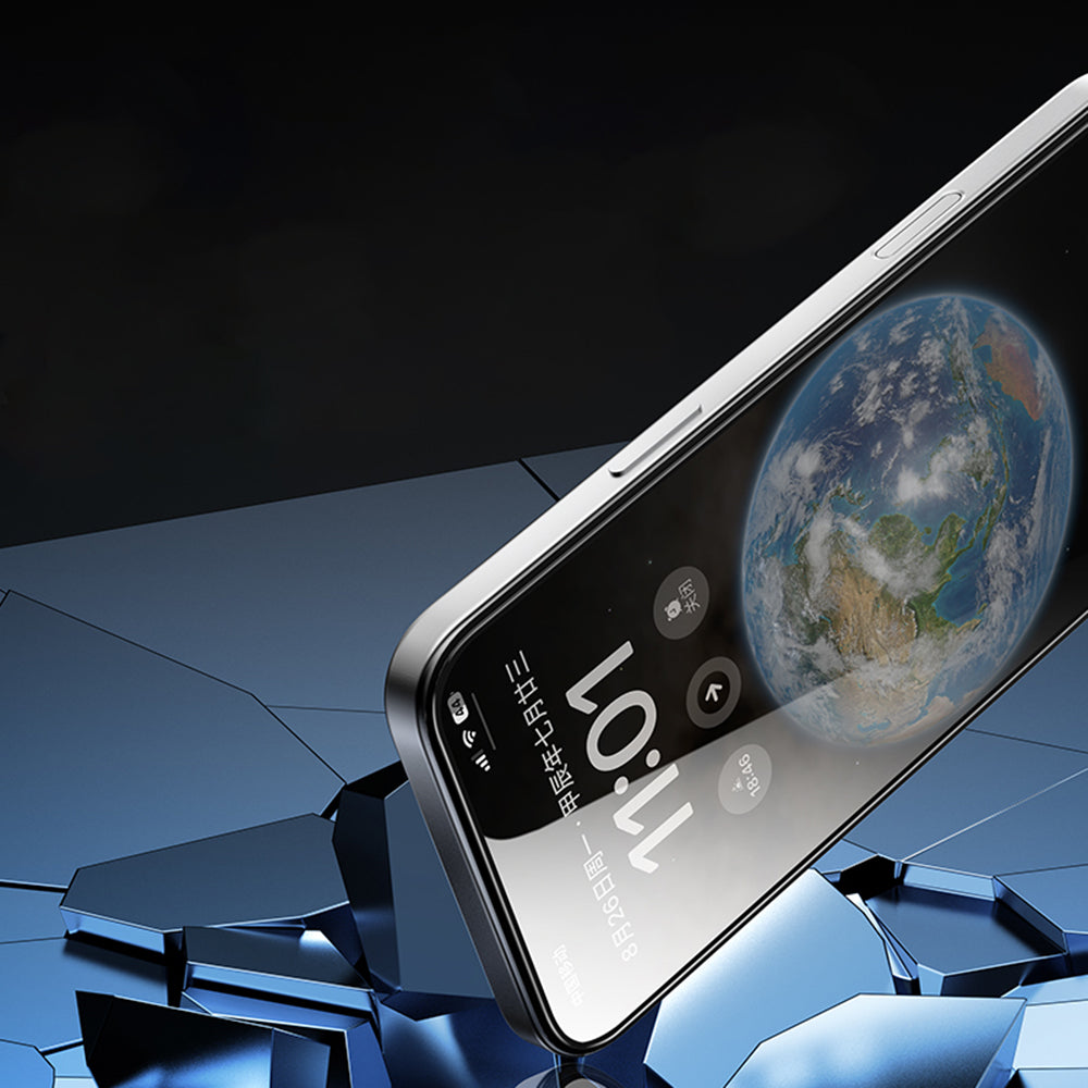 Blueo HD védőfólia Samsung Galaxy S26 Plus S947-hez, Edzett üveg, Teljes ragasztás, 2.5D, 5 darabos készlet, Fekete