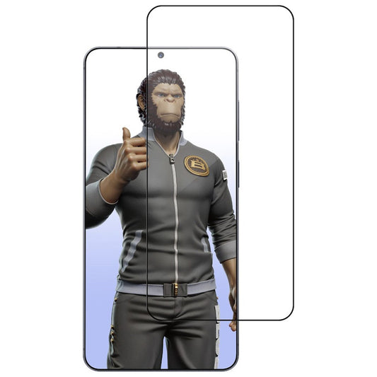 Blueo HD védőfólia Samsung Galaxy S26 S942 készülékhez, Edzett üveg, Teljes ragasztás, 2.5D, 5 darabos készlet, Fekete