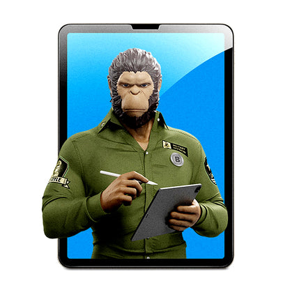 Blueo Special Writing képernyővédő fólia Apple iPad Air 11 (2024) készülékhez, műanyagból
