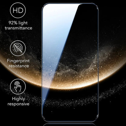 ESR Corning UltraFit képernyővédő fólia Apple iPhone 17 / 16 Pro készülékhez, Edzett üveg, Teljes ragasztás, 3 darabos készlet